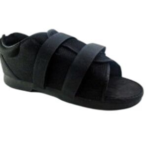 New Health Design Classic Post Op Walking Shoe Women's Medium 6.5-8 Black Orthop